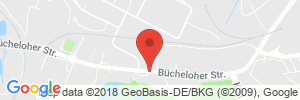 Position der Autogas-Tankstelle: AGIP Station in 98693, Ilmenau