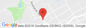 Position der Autogas-Tankstelle: Q1 Tankstelle in 98701, Großbreitenbach