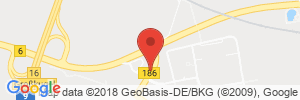 Position der Autogas-Tankstelle: ARAL Tankstelle in 04435, Schkeuditz