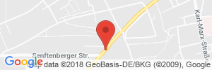 Position der Autogas-Tankstelle: Star Tankstelle in 03130, Spremberg