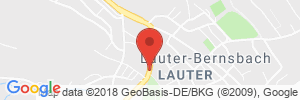 Position der Autogas-Tankstelle: OIL! Tankstelle in 08312, Lauter