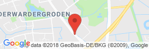 Position der Autogas-Tankstelle: Westfalen Tankstelle in 26388, Wilhelmshaven