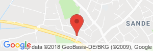 Position der Autogas-Tankstelle: Tankstelle Reinhard Gosejohann in 33106, Paderborn-Sande
