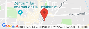 Position der Autogas-Tankstelle: Tankstelle am Hellweg Center in 59423, Unna