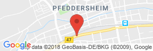 Position der Autogas-Tankstelle: ESSO-Station Lentz e. K. in 67551, Worms-Pfeddersheim