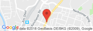 Position der Autogas-Tankstelle: Autohaus Schwaiger in 82362, Weilheim