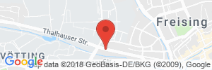 Position der Autogas-Tankstelle: AVIA Station in 85354, Freising