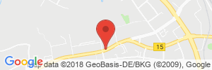 Position der Autogas-Tankstelle: Esso Tankstelle Trisl GmbH in 95030, Hof