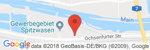 Position der Autogas-Tankstelle: TEGA Technische Gase- u. Gasetechnik GmbH (Tankautomat) in 97340, Marktbreit