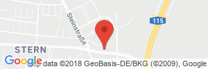 Position der Autogas-Tankstelle: JET Tankstelle in 14480, Potsdam