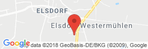 Position der Autogas-Tankstelle: Classic Tankstelle in 24800, Elsdorf-Westermühlen