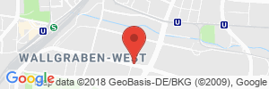 Position der Autogas-Tankstelle: Jet-Station in 70565, Stuttgart-Vaihingen