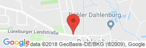 Position der Autogas-Tankstelle: Raiffeisen Elbe Ostheide (Tankautomat) in 21368, Dahlenburg