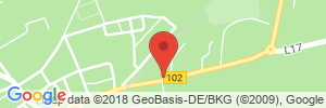 Position der Autogas-Tankstelle: Baro Lagerhaus GmbH & Co. KG in 14728, Rhinow
