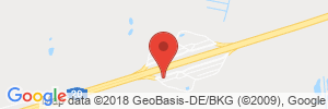 Position der Autogas-Tankstelle: BAB-Tankstelle Fuchsberg Süd (LPG der Aral AG) in 23992, Glasin
