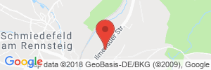 Position der Autogas-Tankstelle: ESGI Autogastechnik GmbH (Tankautomat) in 98711, Schmiedefeld - Am Rennsteig