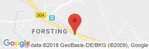 Position der Autogas-Tankstelle: JET Tankstelle in 83539, Forsting-Pfaffing