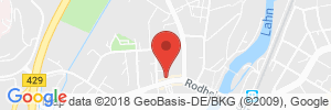 Position der Autogas-Tankstelle: JET Tankstelle in 35398, Giessen