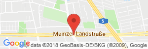 Position der Autogas-Tankstelle: ARAL Tankstelle (LPG der Aral AG) in 65933, Frankfurt