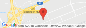 Position der Autogas-Tankstelle: MM-Automobile in 71034, Böblingen