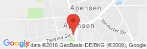 Position der Autogas-Tankstelle: Classic Tankstelle in 21641, Apensen