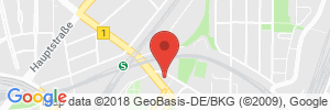 Position der Autogas-Tankstelle: Shell Station in 10829, Berlin-Schöneberg