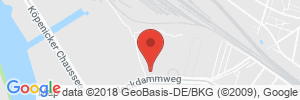 Position der Autogas-Tankstelle: Total Tankstelle in 10317, Berlin-Rummelsburg
