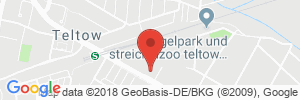 Position der Autogas-Tankstelle: JET Tankstelle Frank Kross in 14513, Teltow