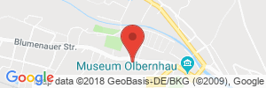 Position der Autogas-Tankstelle: Total Tankstelle Claus-Peter Czech in 09526, Olbernhau