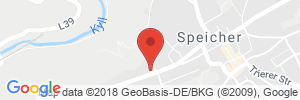 Position der Autogas-Tankstelle: Ewald Wolter GmbH in 54662, Speicher