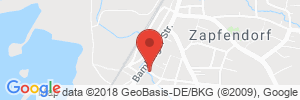 Position der Autogas-Tankstelle: Walther Tankstelle Ralf Finkel in 96199, Zapfendorf