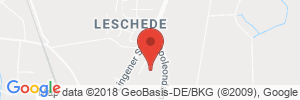 Position der Autogas-Tankstelle: Kfz Brüning GmbH in 48488, Emsbüren-Leschede