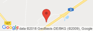 Position der Autogas-Tankstelle: BAB-Tankstelle Buckautal Nord (Shell) in 14793, Ziesar