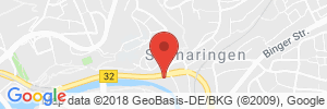 Position der Autogas-Tankstelle: Jet Tankstelle in 72488, Sigmaringen