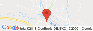 Position der Autogas-Tankstelle: Unternehmensgruppe Erich Rupp in 54584, Jünkerath