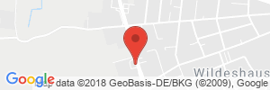 Position der Autogas-Tankstelle: Aral Tankstelle in 27793, Wildeshausen