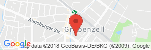 Position der Autogas-Tankstelle: Shell Station in 82194, Gröbenzell