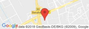 Position der Autogas-Tankstelle: Autohaus Schmidt in 64625, Bensheim