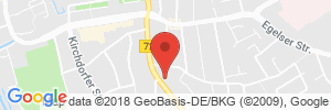 Position der Autogas-Tankstelle: Aral Tankstelle in 26603, Aurich