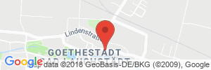 Position der Autogas-Tankstelle: Autohaus Heyer (Tankautomat) in 06246, Milzau
