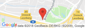 Position der Autogas-Tankstelle: Esso Station Balle in 71229, Leonberg