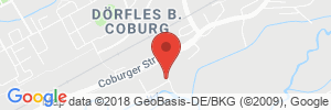 Position der Autogas-Tankstelle: JoJo SB Waschanlage (Tankautomat) in 96487, Dörfles-Esbach