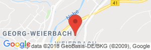 Position der Autogas-Tankstelle: Globus Handelshof (Tankautomat) in 55743, Idar-Oberstein
