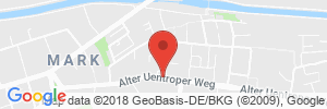 Position der Autogas-Tankstelle: OIL Tankstelle in 59071, Hamm