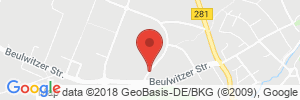 Position der Autogas-Tankstelle: Rudolph Automobile in 07318, Saalfeld