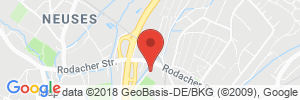 Position der Autogas-Tankstelle: Knoll Bosch-Service in 96450, Coburg
