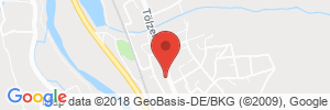 Position der Autogas-Tankstelle: Tankstelle Zens in 83661, Lenggries