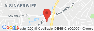 Position der Autogas-Tankstelle: Allguth Tankstelle in 83026, Rosenheim