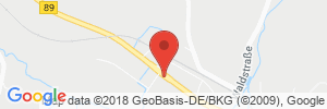 Position der Autogas-Tankstelle: ADDINOL / GULF in 96528, Schalkau