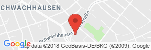 Position der Autogas-Tankstelle: Shell Station in 28211, Bremen
